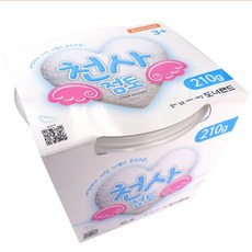 천사점토 벌크 210g 하양 미술 완구 슬라임재료 만들기재료