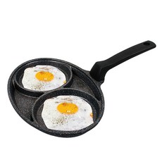韓國重力鑄造兩孔煎蛋鍋 21cm, 1個