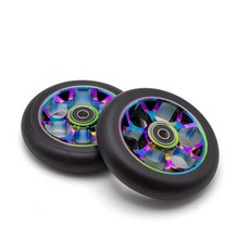 두발 스턴트스쿠터 교체 바퀴 킥보드 휠 부품, 12번 색상 110mm