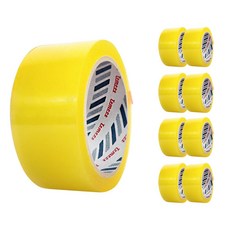 Temmit靜音箱型膠帶 40M 9個入, 透明