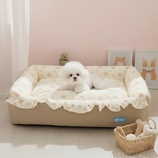 히피펫 사계절 애견 쿠션 강아지 방석 커버분리 세탁가능 논슬립, 1개, 퍼플