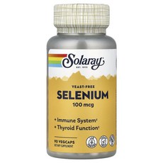 쏠라레이 효모 무함유 셀레늄 100mcg 90 베지캡슐, 3개, 90정
