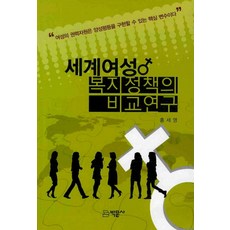 世界女性福利政策的比較研究, 洪世榮 著, 朴文社