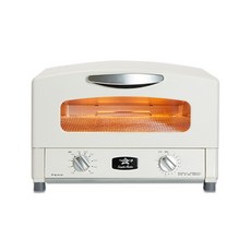 日本千石阿拉丁 復古多用途4枚燒烤箱 AET-G13T 0.2秒瞬熱【原廠總代理】, 白色(附多功能烤盤), AET-G13T-W