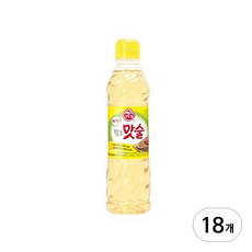 오뚜기 미향 발효 맛술, 500ml, 18개