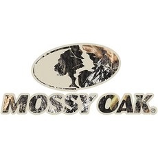 Mossy Oak Graphics 로고 데칼 쉬운 설치 변색 없음 캐스트 비닐 브러시 13006-BR-L, 5.875" x 2.75", 해체