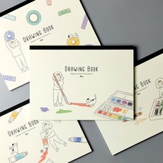 3500 제본드로잉북(SP), 랜덤발송, 1개