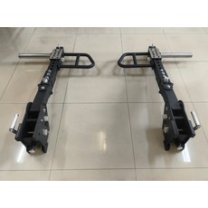 재머암 파워랙 하프랙 블럭형 두꺼운 홈짐 미니랙 스쿼트, 퀵 릴리즈 푸시암 1개당 35kg