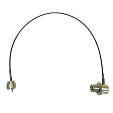 青溪無線 無線電快拆訊號線, 1個, 黑色,50CM