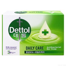 데톨 항균 비누 데일리케어, 100g, 1개입
