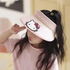 헬로키티 페이스 썬캡/핀캡