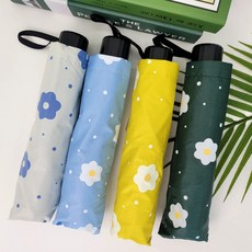 브랜드유 경량 도트꽃 2in1 우양산