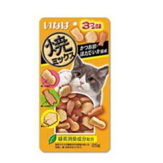 이나바 야끼믹스 스낵, 가다랑어&가리비&오징어, 4개