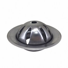 蝴蝶衛浴 台製不鏽鋼低腳落水頭, 1個, 低屋-2"