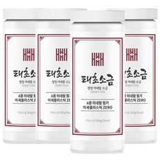 헤밀레 청정 미네랄 태초소금 500g, 4개
