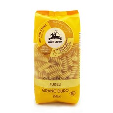 알치네로 유기농 파스타 푸질리, 250g, 6개