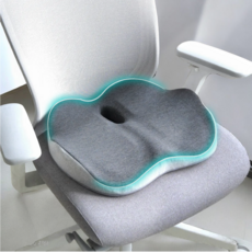 바른핏 자세교정 방석 메모리폼 기능성 허리 디스크 치질