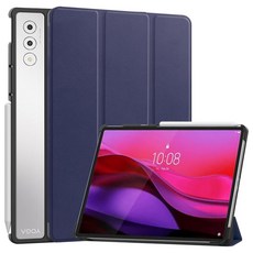 레노버 요가탭 플러스 AI 12.7 호환 케이스 북커버 패드 프로 Yoga Tab Plus Pad Pro AI TB-520FU 케이스나라, 곤색, 1개