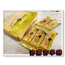 古意 古早味 奶油巧克力 12條/盒 懷舊零食, 1個, 巧克力口味爆米香
