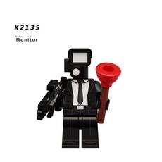 스키비디 토일렛 피규어 세트, 1개, [K2135] 모니터