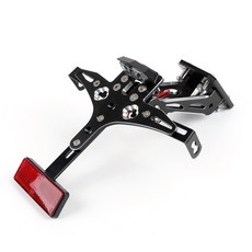 Yamaha YZF600 R6 YZF-R6 98-02專用CNC改裝後牌架(有牌照燈)-極限超快感, 1個