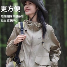 新款夏季防曬山系羽量化戶外衝鋒衣防水速幹防紫外線男女專業薄款