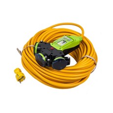 방우형3WAY콘센트 2.5SQ*30M(16A) 20A 누전차단기적용, 1개, 다양, 30m