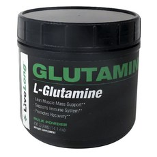 라이브롱뉴트리션 L-글루타민 벌크 파우더, 400g, 1개