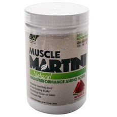 Gat Sports Muscle Martini無麩質無糖胺基酸粉 西瓜口味, 1個, 345g