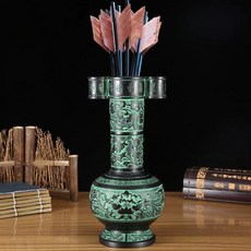 전통투호놀이 민속놀이 투호 화살넣기 청동 명절게임, 1개