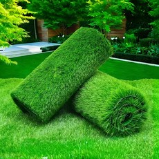고밀도20mm 조경용 인조잔디 롤매트 고밀1m x 5m, 2개