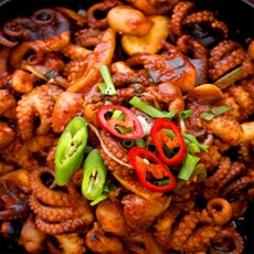 [맛] 위풍당당 쭈꾸미 볶음 500g 소스1개 입맛돋구는음식 저칼로리 주꾸미