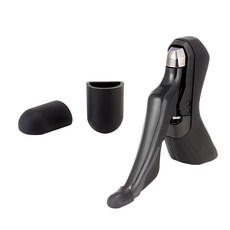 로드바이크 변속레버 스크래치 보호 커버, 1세트, 블랙