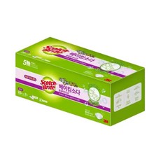 스카치브라이트 더블 액션 플러스 베이킹소다 물걸레 청소포 50매, 1개