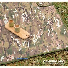 【野戰搖滾】FREE SOLDIER 迷彩防潮地墊 多地形迷彩 防水 露營 野餐 睡墊