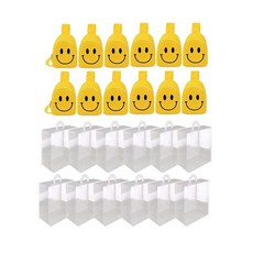 유치원 어린이집 생일 선물 답례품 포장 세트 단체 구디백 유아 가방 스마일 슬링백 키즈 어린이 아동 크로스백 12세트, 12개, 옐로우