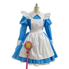 魔卡少女櫻 cos服 愛麗絲 小櫻cosplay服裝 女僕 禮服 女裝裙子 C服套裝 精選c服