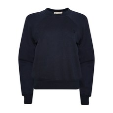 에테르네 슈렁큰 래글런 소매 자수 스웨트셔츠