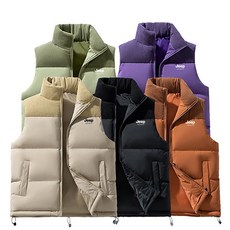 지프스피릿 남녀공용 패딩조끼 아웃도어 패딩조끼 겨울 코듀로이 조끼 패딩 JP986