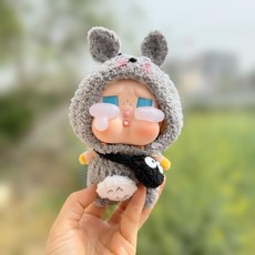 팝마트 크라이베이비 인형옷 미니언즈 친칠라 2피스 세트 수공예 제작, 울보 인형 옷에는 인형이 포함되지 않습니다