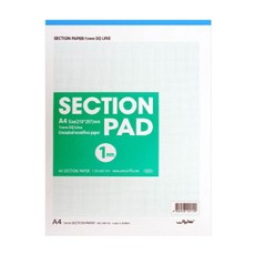 우진 A4 방안지 1mm/140110/모눈종이 방안 용지