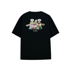 요넥스 253TS042U 티셔츠 배드민턴 게임웨어 남여공용 캐주얼 데일리오버핏 25년FW