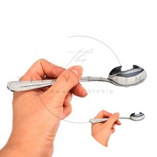 업소용 스텐 빙수 디저트스푼 젤라또 카페 요거트