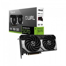 ASUS DUAL 지포스 RTX 5070 OC D7 12GB 인텍앤컴퍼니