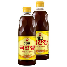 샘표 국간장, 860ml, 2개