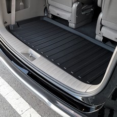 더블랙 호환 더뉴올뉴카니발 실내튜닝 용품 카본 3D 트렁크 매트 9인승 11인승 전, 트렁크매트 [CS-05], 블랙, 컨텐츠 참조