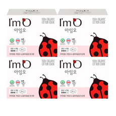 아임오 울트라슬림 생리대 날개형, 중형, 14개입, 4개