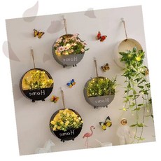 벽걸이 화분 모던 인테리어 감성 식물 소품 홈 데코, 1개, GS002883 벽걸이화분 그레이