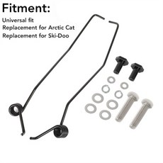 범용 설상차 얼음 눈 긁개 폴라리스 북극 고양이 스키 두용 키트 포함 야마하 4E565768 교체