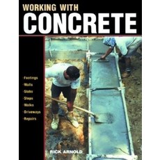 (영문도서) Working with Concrete Paperback, Taunton Press, English, 9781561586141